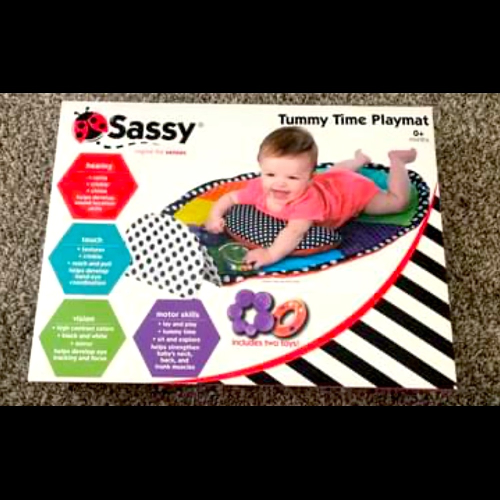 Tummy time mat
